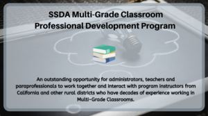 Sign up for SSDA Multi-Grade Classroom PD Program
