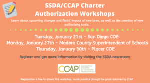 SSDA | CCAP Charter Authorization Workshops